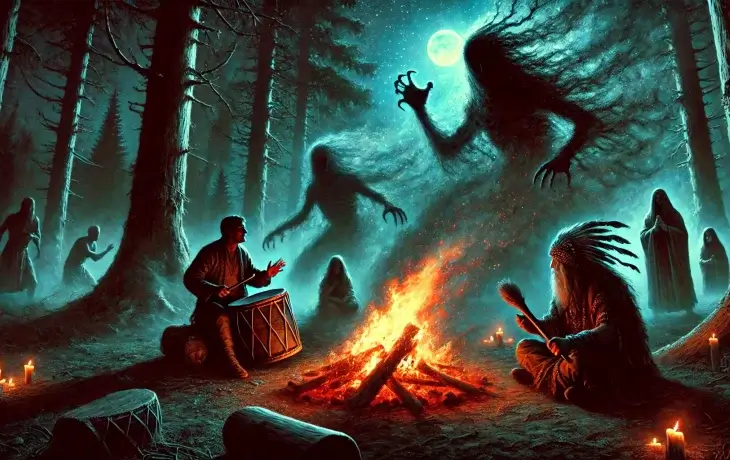 Körmös – görünmeyen karanlığın ruhu, insanın korkularını sınayan ve ruhsal dengesini ölçen varlık